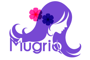 Mugrio beauty business logo