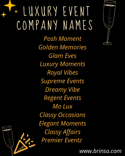 Luxury-Event-Company-Names-examples