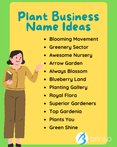 Plant Business Name Ideas
