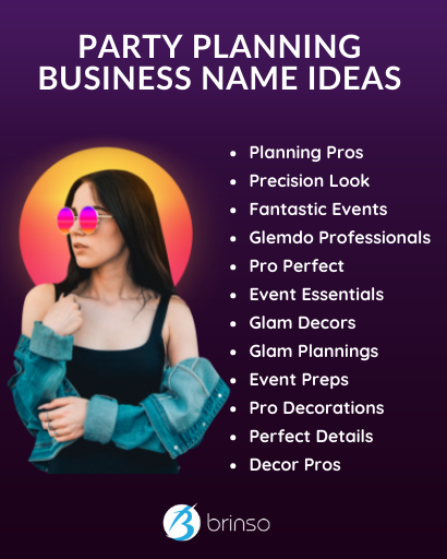 Party Planning Business Name Ideas